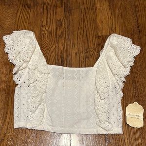 Altar’D State Moselle Top (eyelet top)